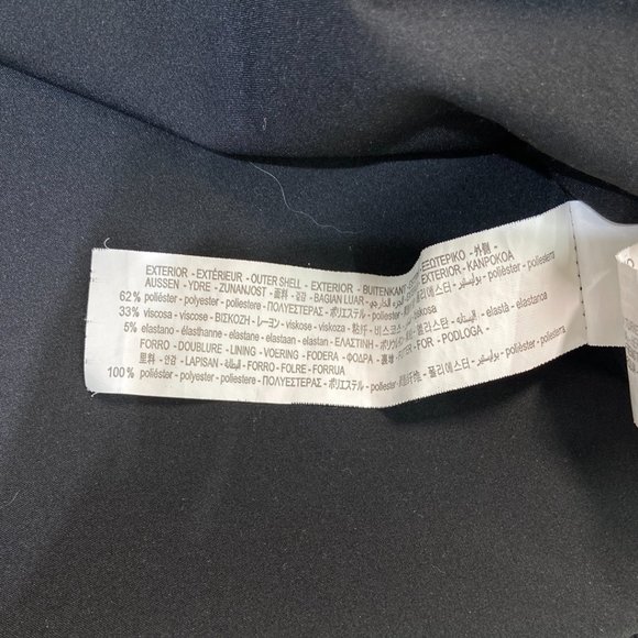 Zara Snap Button-Up Heavy Women's Shirt Black - Size XL - Picture 3 of 5